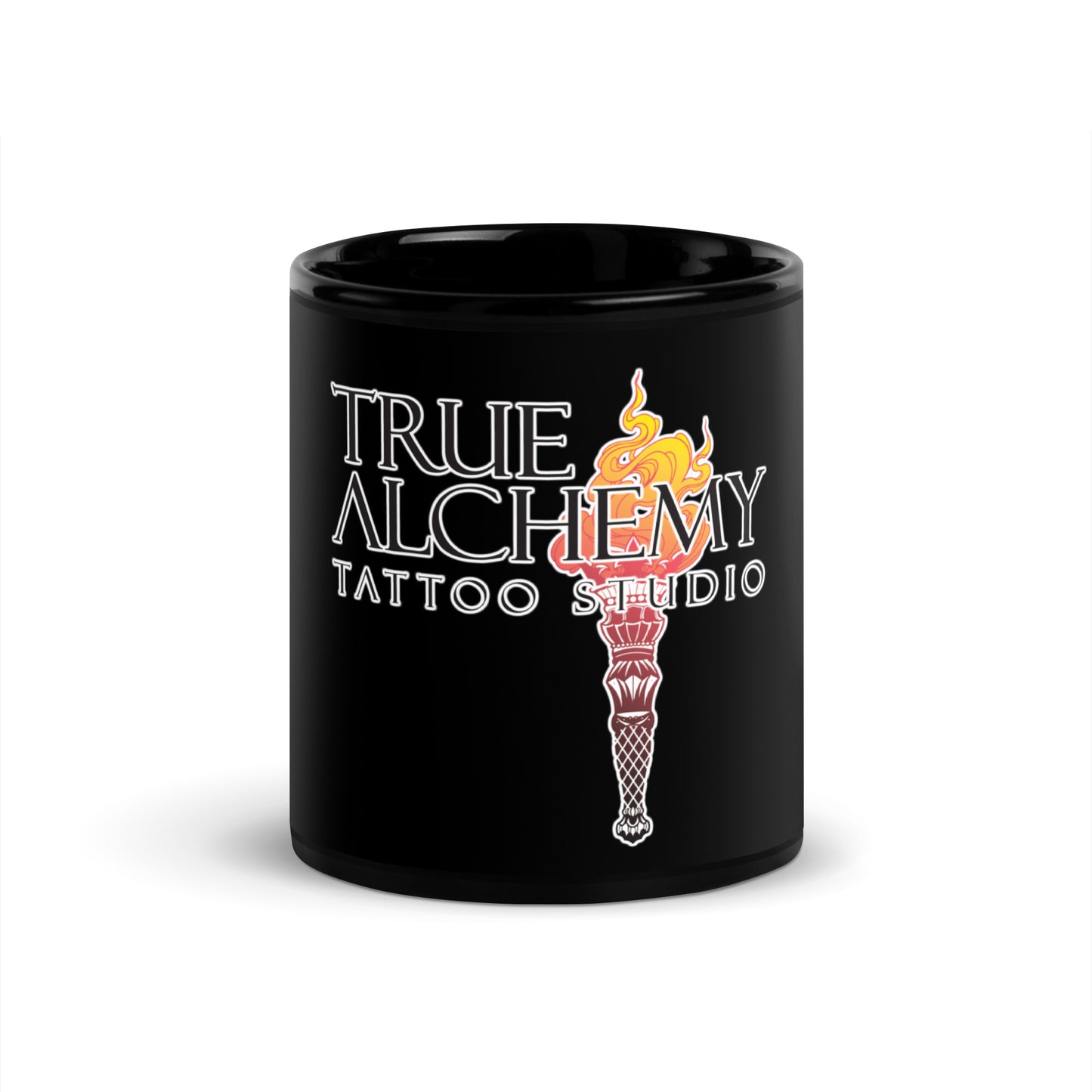 Black Glossy Mug
