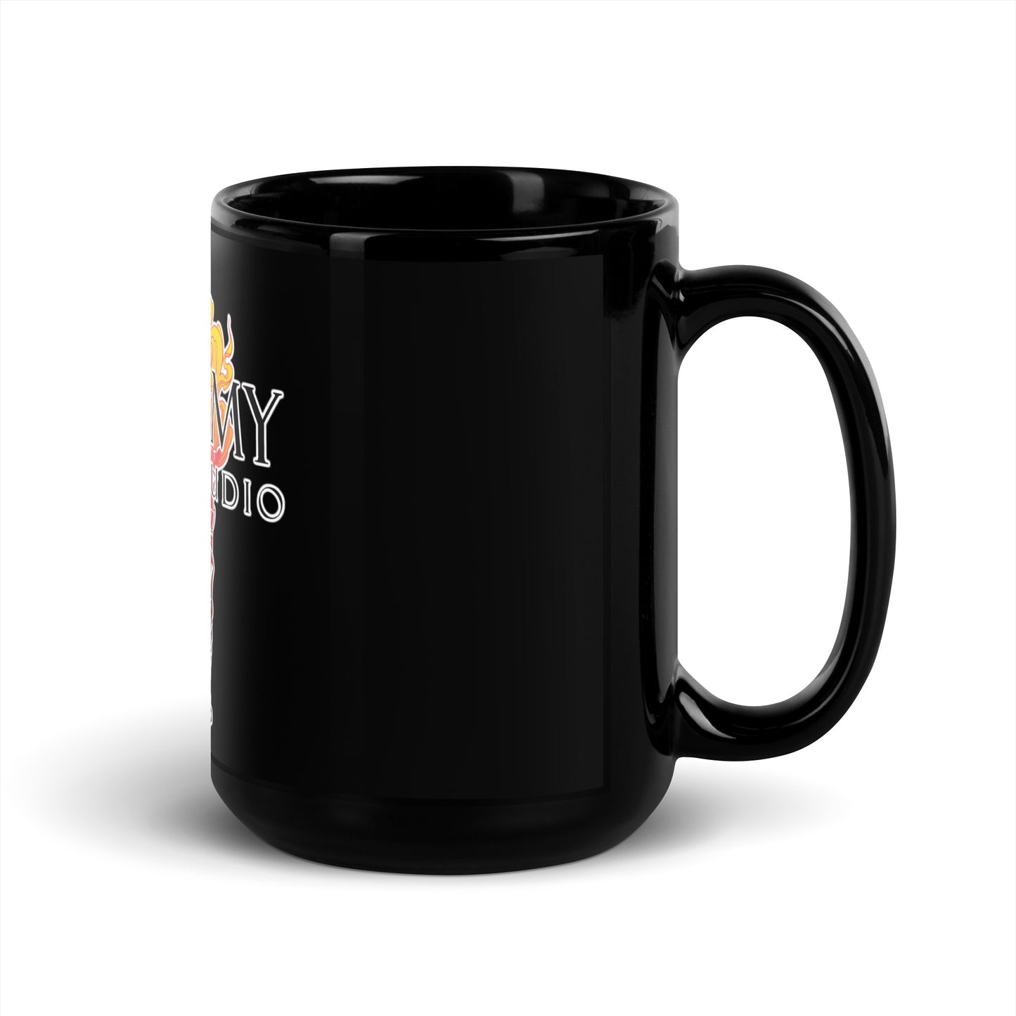 Black Glossy Mug