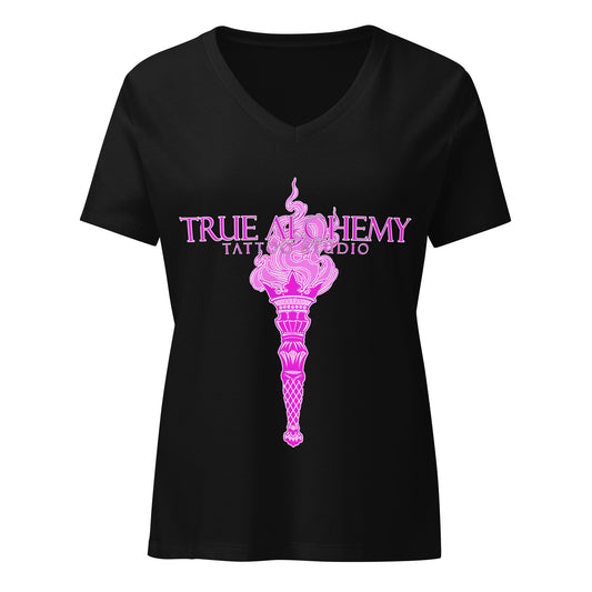 Women’s relaxed v-neck t-shirt